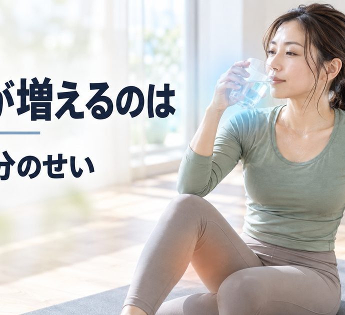 筋トレで体重が増えるのはなぜか。数字が動く順番を知る