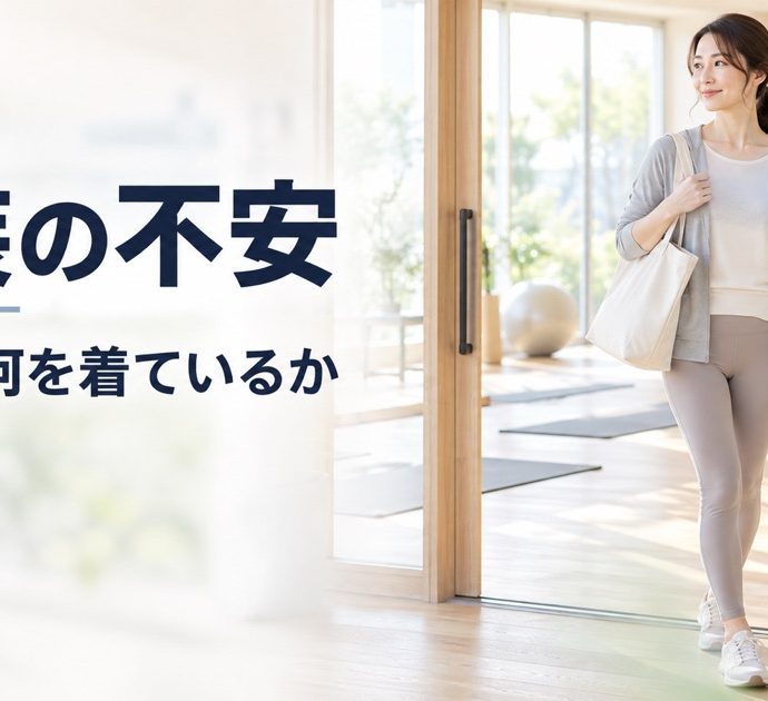 ピラティスの服装が恥ずかしい。周りは何を着ているのか